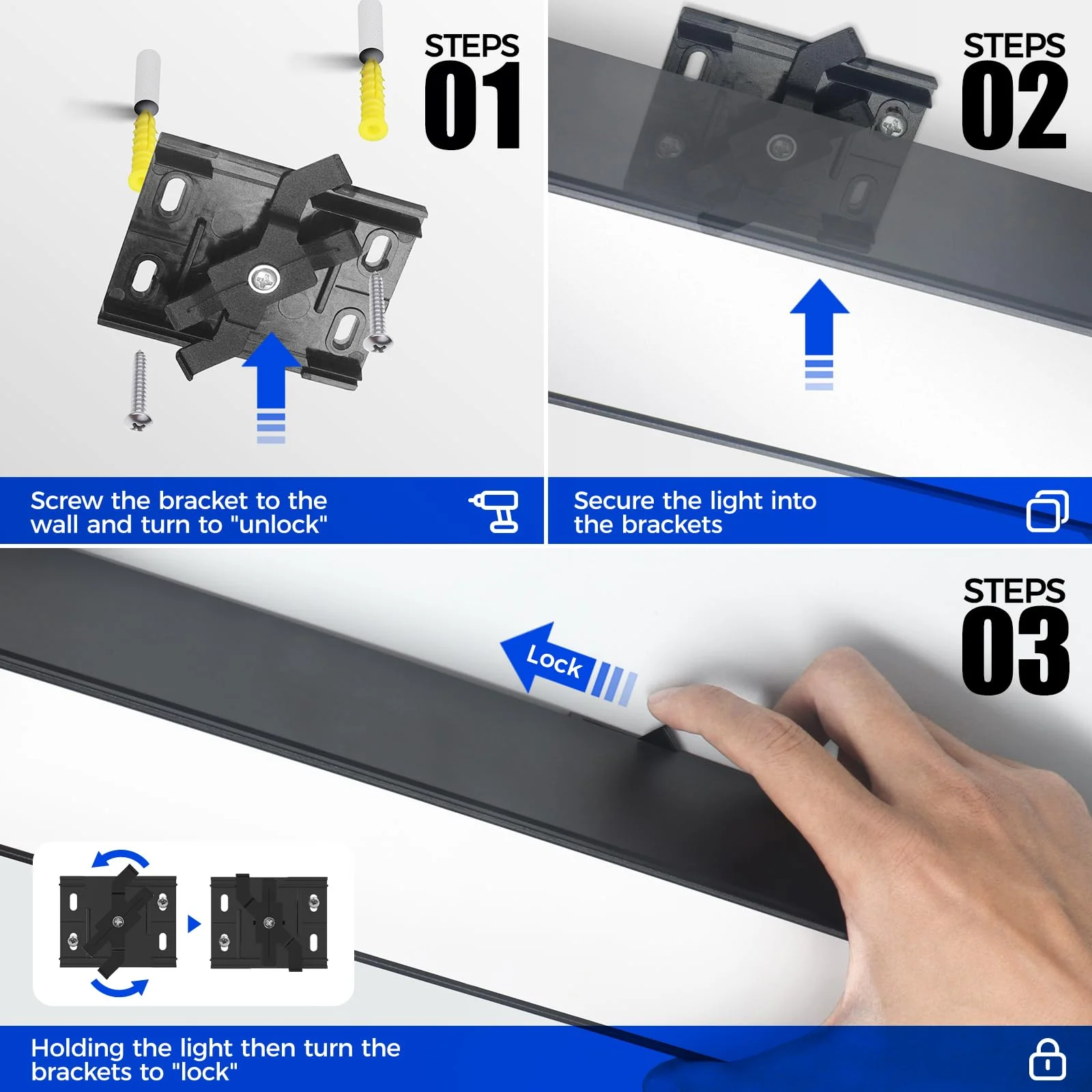 Barrina 5568 Remote Series 2nd-Generation 306W Rectangular Set LED Linear Lights 9FT * 5FT 3000K - 6000K 30600LM | Seamless Connection & Color Changing - Image 9