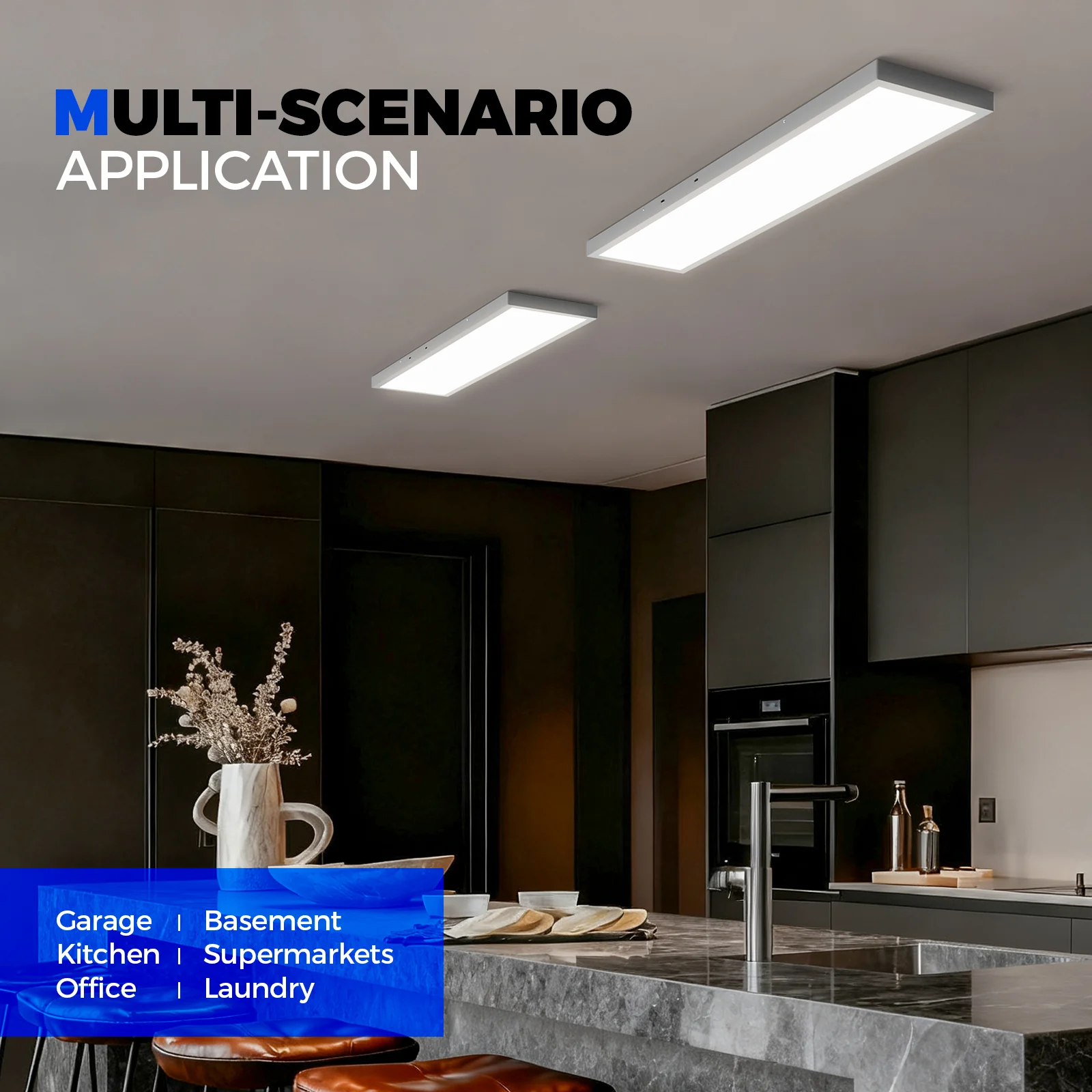 Barrina 72W LED Flat Panel Lights 3000K - 6000k 8640LM | 0-10V Dimmable, 5CCT | JM-6035 - Image 8