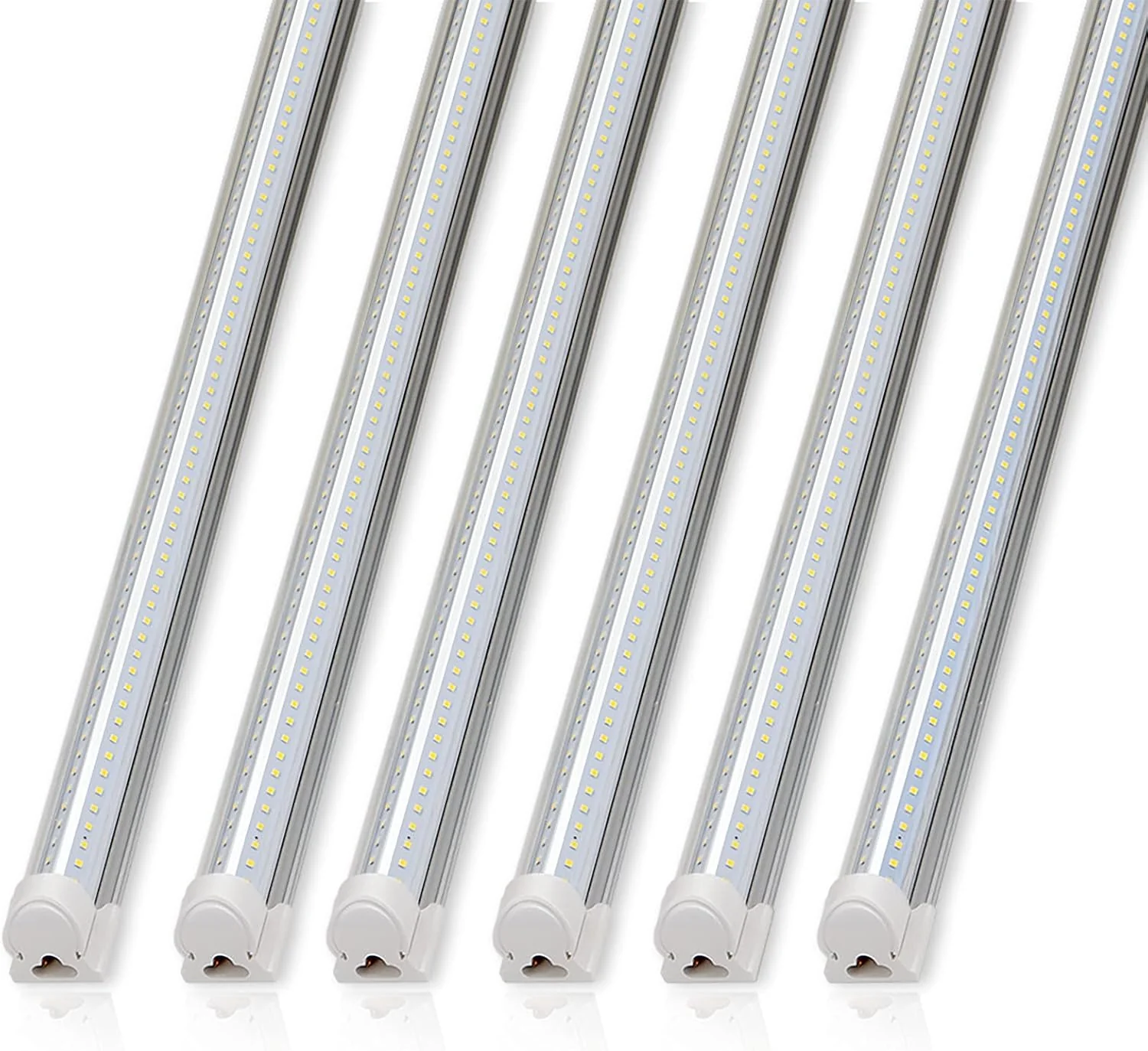 Barrina T8 72W LED Shop Lights 8FT 5000K 10000LM | Clear Cover & V Shape Tube | BAX72 - Image 10